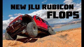 New Jeep Wrangler JLU Rubicon FLOPS on Double Sammy at Trail Hero!