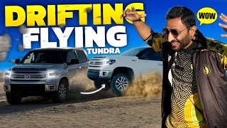 Race 🏁 Drifting And Flying 😳 Toyota Tundra 🏎️ heavy Challange 4x4 Power