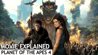 Kingdom of the Planet of the Apes 4 (2024) | Full Movie Explained in Hindi