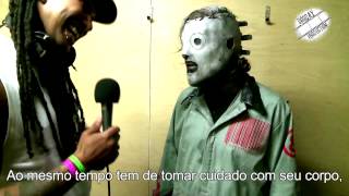 Entrevista : Corey Taylor explicando como o Slipknot produz as músicas. Slipknot 2013 MetalTown