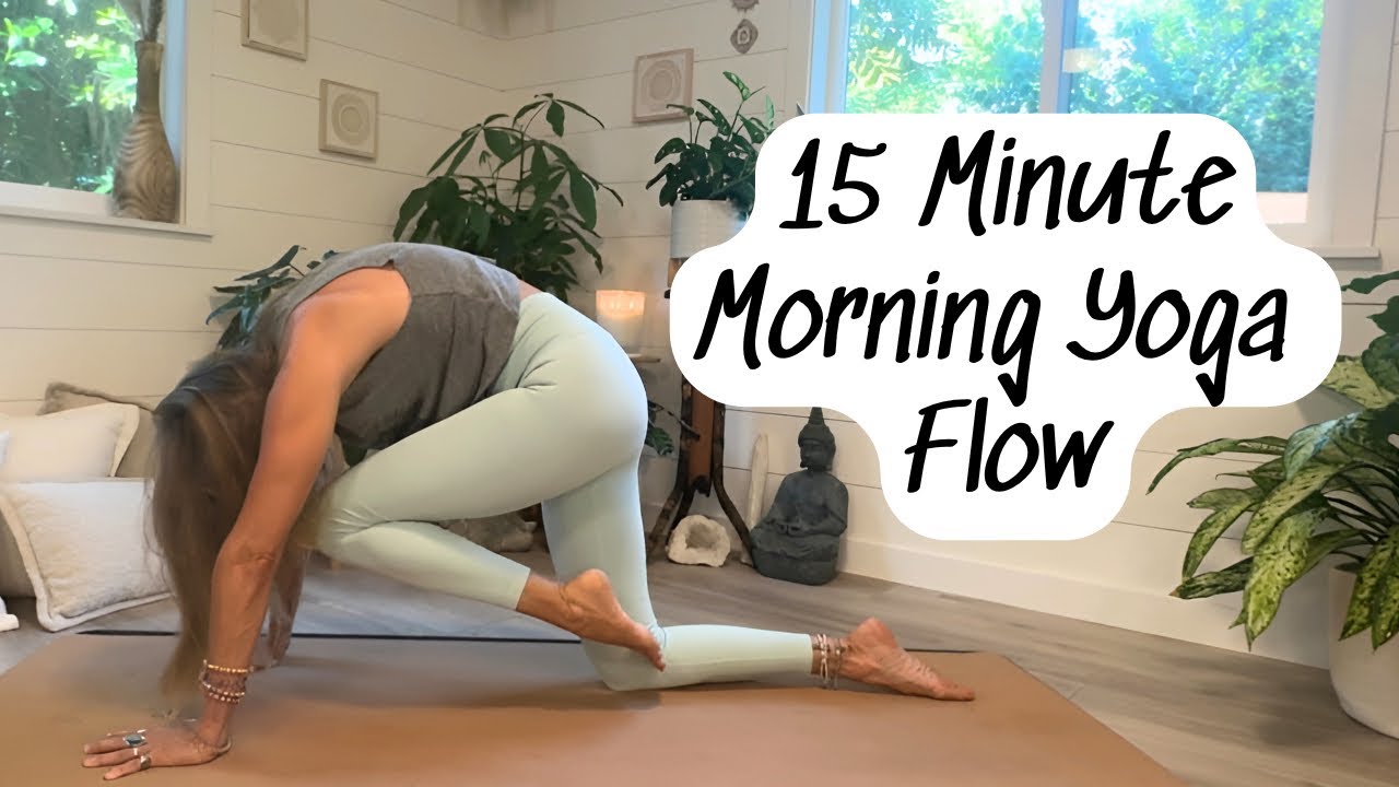 Gentle Morning Yoga Flow 15 Minutes Youtube