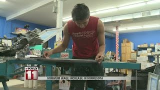 Minnesota's minimum wage increase already impacting workers