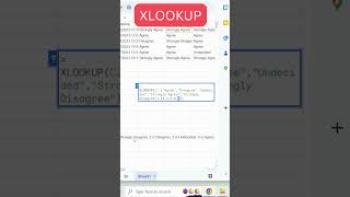 Excel XLOOKUP Demystified: No More VLOOKUP Hassles! #shorts