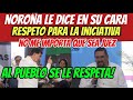 Noroña le dice majadero a juez!