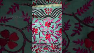 #kanthastitch #saree | Kantha Embroidery | Nakshi Kantha Design Sarees | Kantha Stitching | Sarees