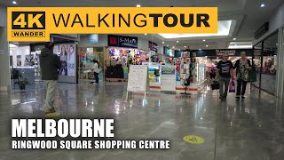 Ringwood Square Shopping Centre Walking Tour in Melbourne, Australia (4K 60fps)