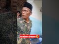 Cuma orang madura yang ngerti #viral #lucu #shorts