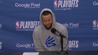 Stephen Curry Post Game Interview | May 8 | Lakers vs Warriors Game 4