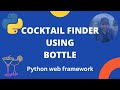 Cocktail Finder Web Project | Bottle Web Framework