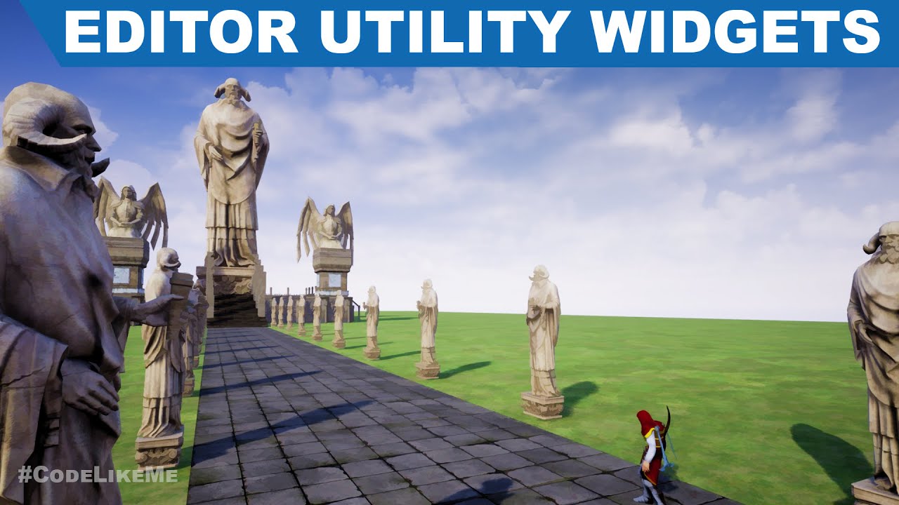 Unreal Editor Utility Widgets Ue4 Tutorials 315 Youtube Unreal Editor Utility Widgets Ue4 Tutorials 315 Youtube