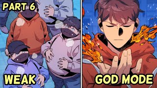 Part 6 ||  Lazy Fat Boy Grows Stronger with Clones! | Manhwa Recap