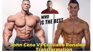 John Cena Vs Cristiano Ronaldo Transformation 2022 | Who is Better