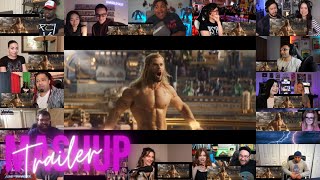 Thor: Love and Thunder - Official Trailer Reaction Mashup 🤣❤️ - Marvel Studios (PART 2 MASHUP)