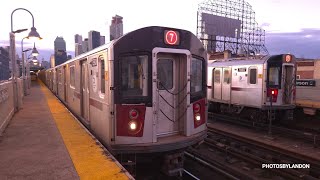 Friendly R188 7 Train Operator Interacts with me at 33 Street and also gives me a thumbs up 👍🏼