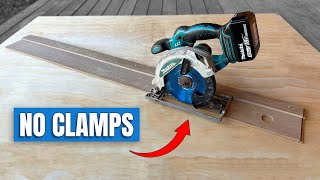 Simple DIY Track Saw For Beginners