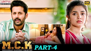 Macharla Chunaav Kshetra (M.C.K) Movie Part 4 | Nithiin | Krithi Shetty | South Movie| Aditya Movies