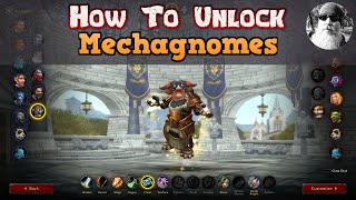 How To Unlock The Mechagnome Race - A Beginner's Guide to World of Warcraft in 2024