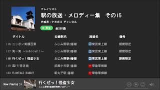 ふじみ野駅4番線旧発車メロディー「行くぜっ！怪盗少女」