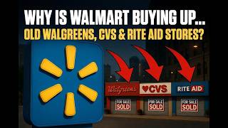 Why Is Walmart is Buying Up Old Walgreens, CVS, & Rite Aid Stores?