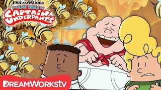 ZomBEES Attack Captain Underpants | DREAMWORKS THE EPIC TALES OF CAPTAIN UNDERPANTS
