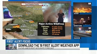 How big are the wildfires in California?