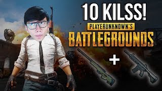 10 KILLS M4 + AWM GREGET ! - Playerunkown Battlegrounds Indonesia