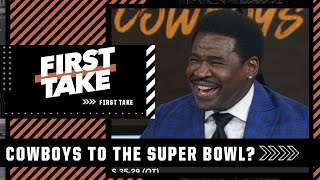 Michael Irvin tells Stephen A.: 'Cowboys fans, buy your Super Bowl tickets!' 😂 | First Take