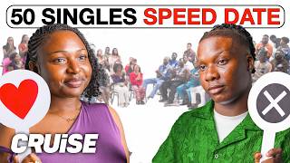 50 Singles go SPEED DATING