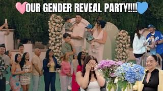 OUR GENDER REVEAL PARTY!!!