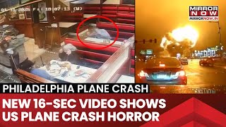 US Plane Crash: Man Inside Restaurant Hit By Debris As Plane Crashed After Take Off In Philadelphia