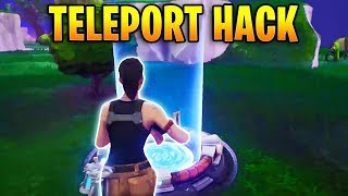 TELEPORT HACKER KILLS EVERYONE?! | Fortnite Best Stream Moments #3 (Fortnite Teleportation Hack)