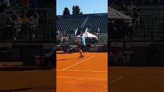 Thiago Seyboth Wild en el Buenos Aires Lawn Tennis Club.