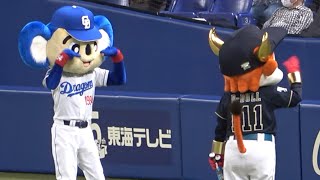 どっちがお友達を泣かせたかで言い合いになるドアラとブルくん（笑） (2023/06/04)