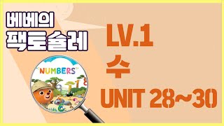 유아수학 팩토슐레 Lv.1(4~5세) 수/ 28~30