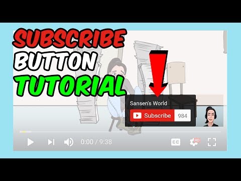 TUTORIAL: How to add SUBSCRIBE button to your YouTube videos (2017) TUTORIAL: How to add SUBSCRIBE button to your YouTube videos (2017)