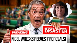 Farage WRECKS Rachel Reeves Proposals As UK's Economy Heads To POVERTY!