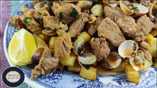 Carne de Porco à Alentejana - Portuguese Pork with Clams