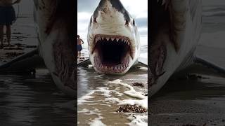 MEGA SHARKS STRANDED WORLDWIDE! 🌊🦈 Scientists Baffled by Mysterious Phenomenon! 🤯..#shortsfeed