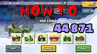 Hill Climb Racing 2 - 44871 How To Get 😈(Return To Sender)