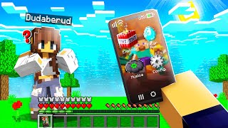 Minecraft, MAS temos um CELULAR IPHONE que FUNCIONA!