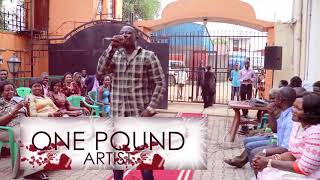 De Rapper Onepound-Performing-live-at-wedding