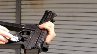 Airsoft Gun Maruzen KG-9(TEC-9) GBB (Test Run)