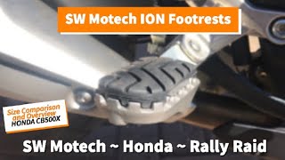 SW Motech ION Footrests Review