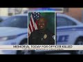 Community honors life of fallen officer