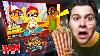 GECE 3'te SUBWAY SURFERS FİLMİ İZLEMEYİN !! *ŞOKE OLACAKSINIZ* (TÜM KARAKTERLER EVİME GELDİ)