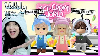 Bikin Es Krim di Wobbly Life Sama Abangku dan Zan, Tapi Aku Jadi Beban ! @bangboygamingYT @zanhoof