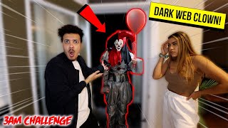I SURPRISED MY ROOMMATE WITH A DARK WEB CLOWN FOR HER BIRTHDAY ** BAD IDEA **