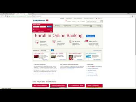 Bank of America Online Banking Login Tutorial Bank of America Online Banking Login Tutorial
