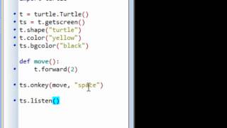 Python Programming: Event Driven Programming