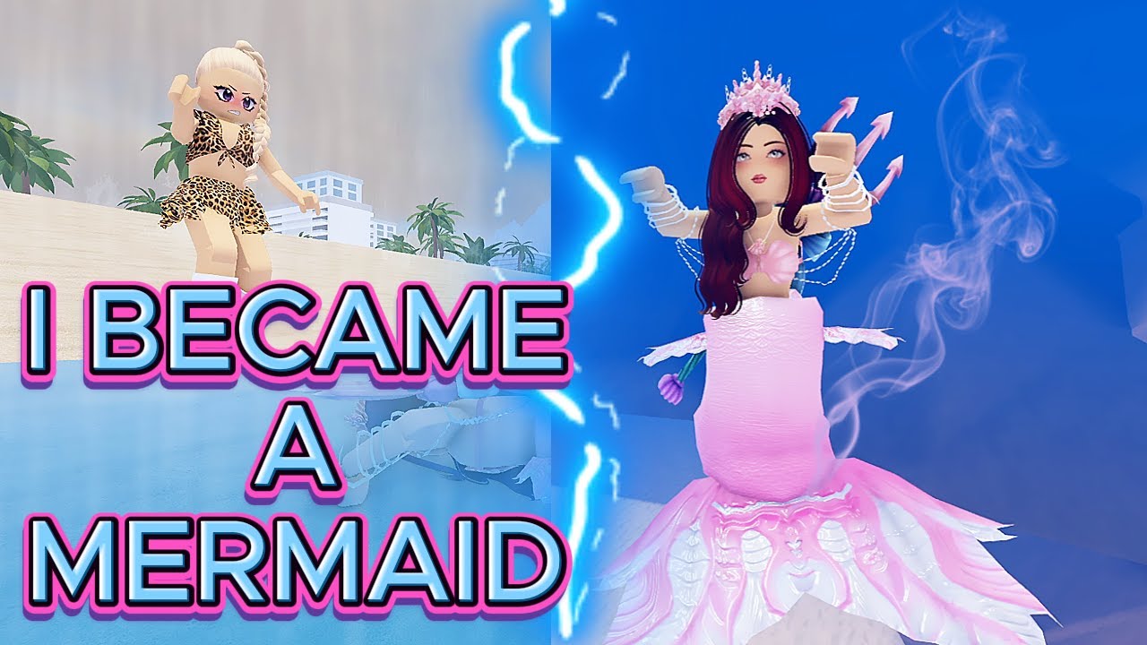 The Day I Became A Mermaid Roblox Berry Avenue Youtube
